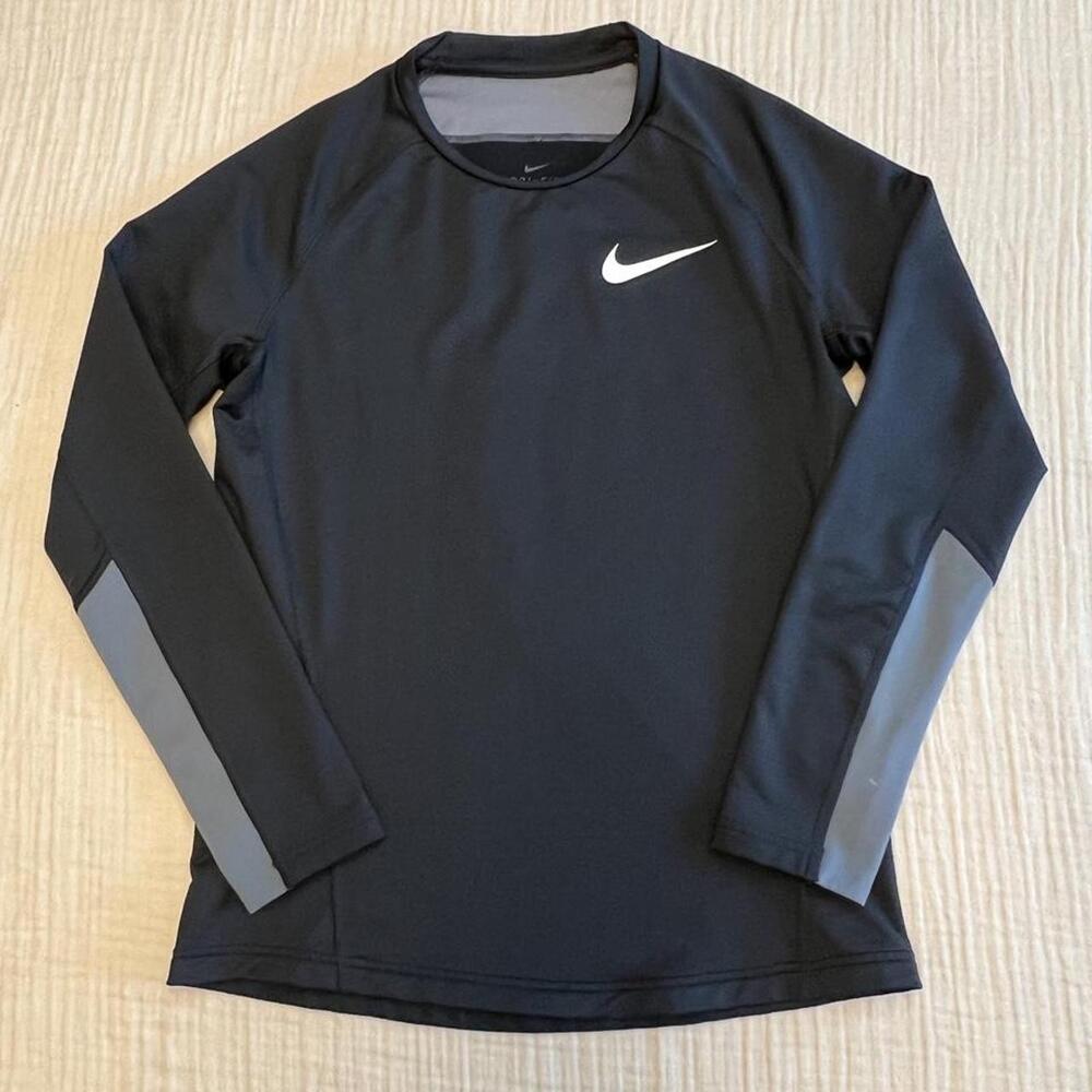 Nike Pro warm fleece-lined compression long sleeve